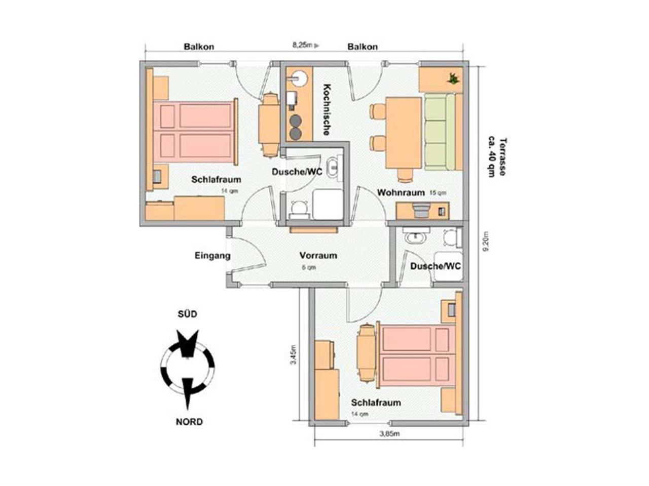 Apartament Haus Enzian Lermoos
